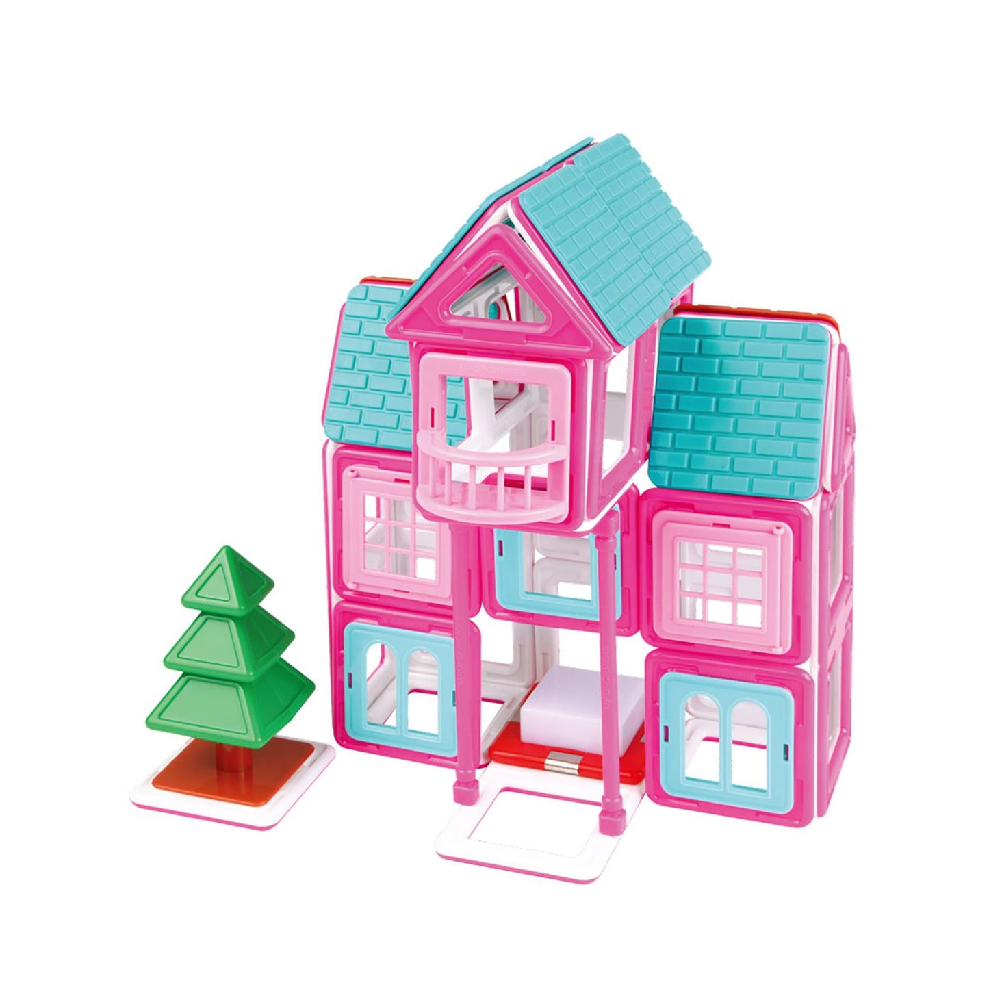 Magformers Sweet House 64 Piece Magnetic Construction Set