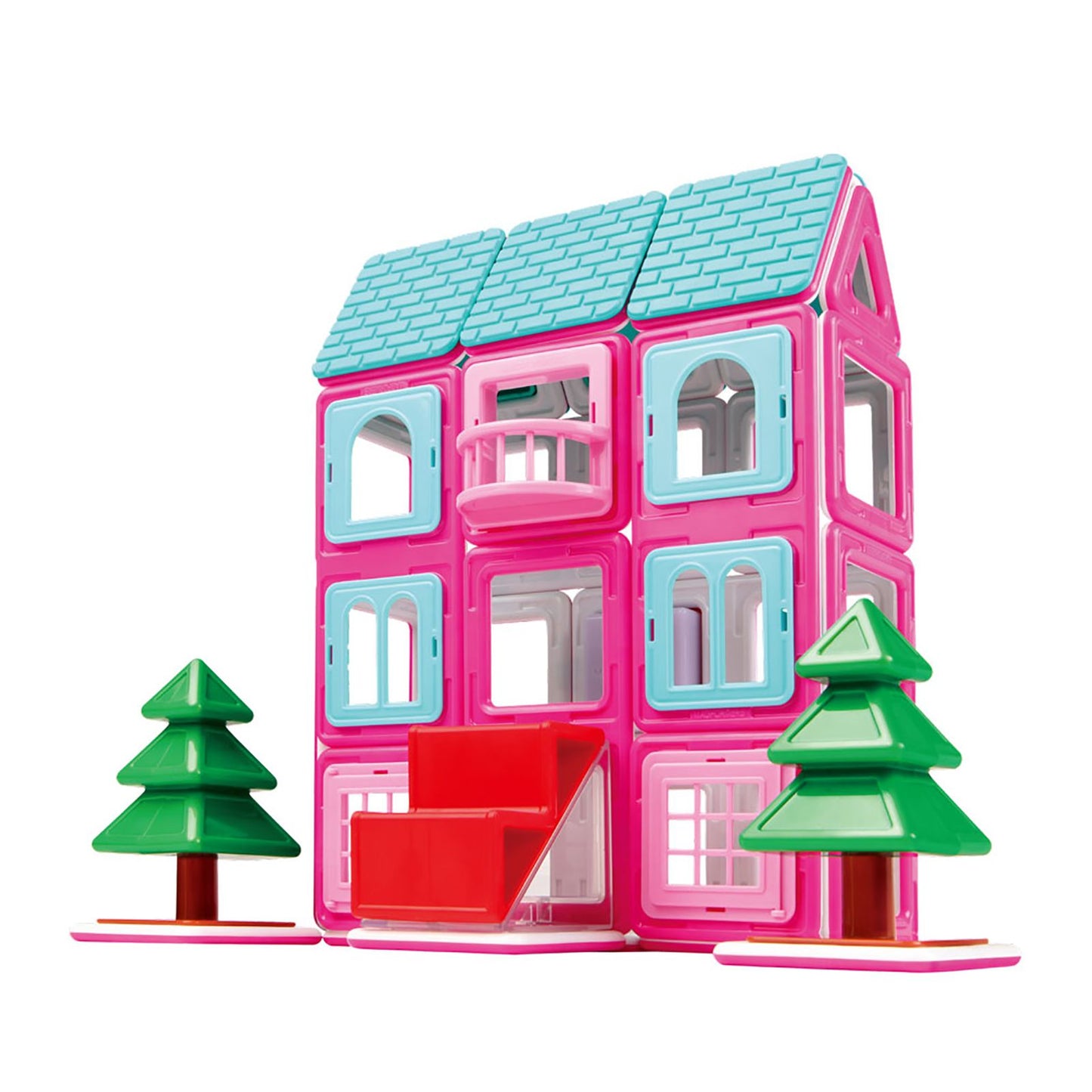 Magformers Sweet House 64 Piece Magnetic Construction Set