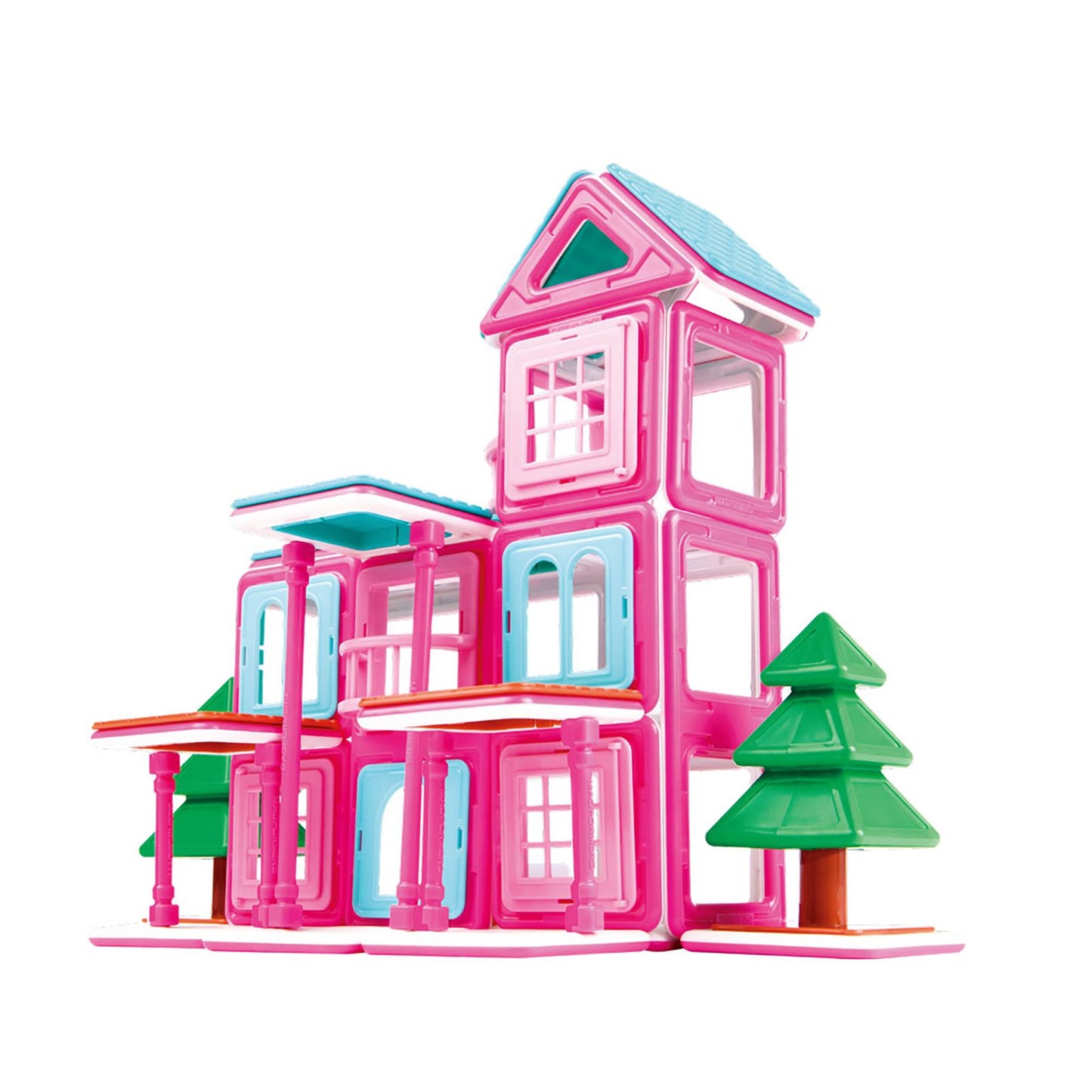 Magformers Sweet House 64 Piece Magnetic Construction Set