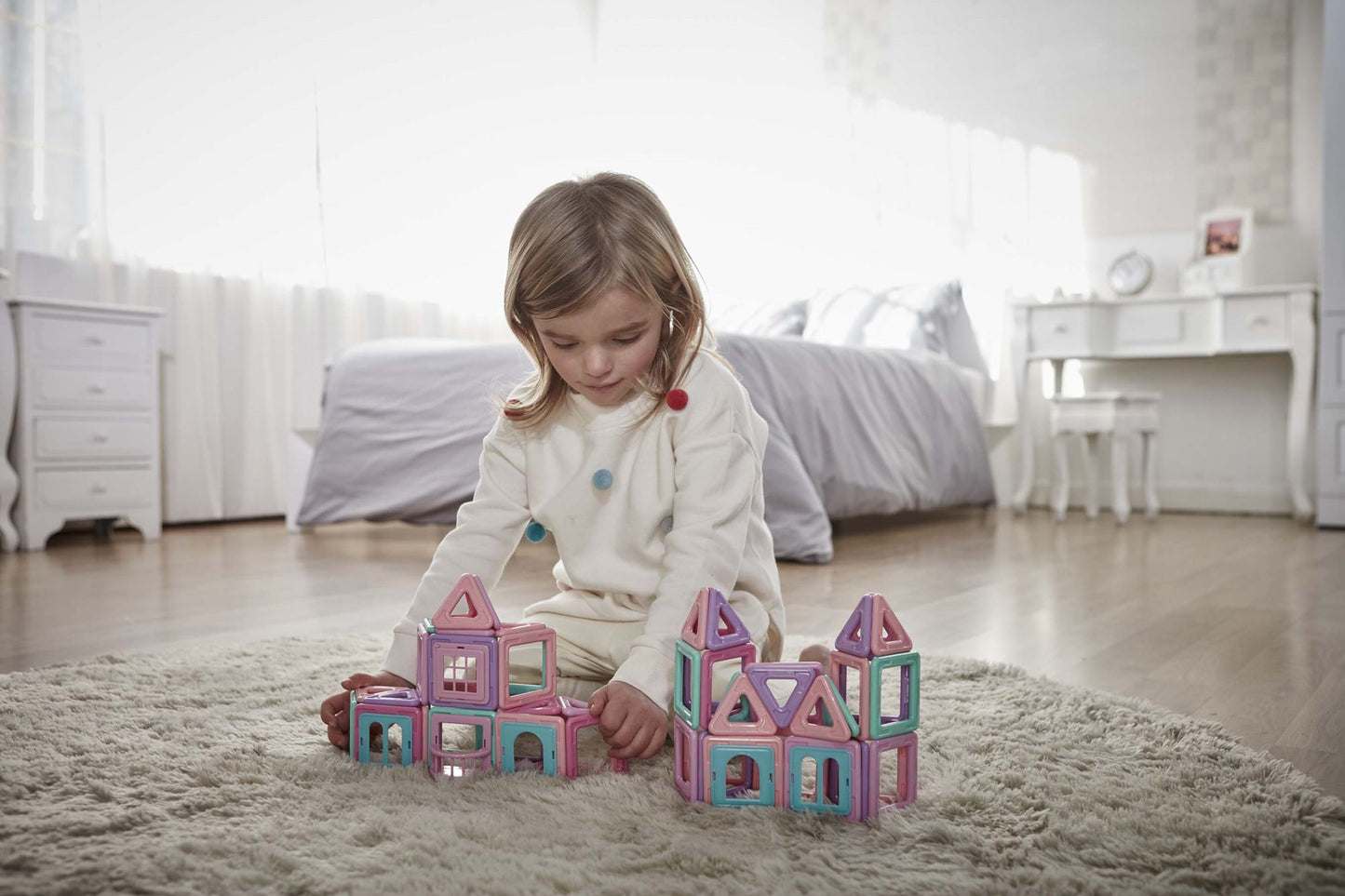 Magformers Mini House 42 Piece Magnetic Construction Set