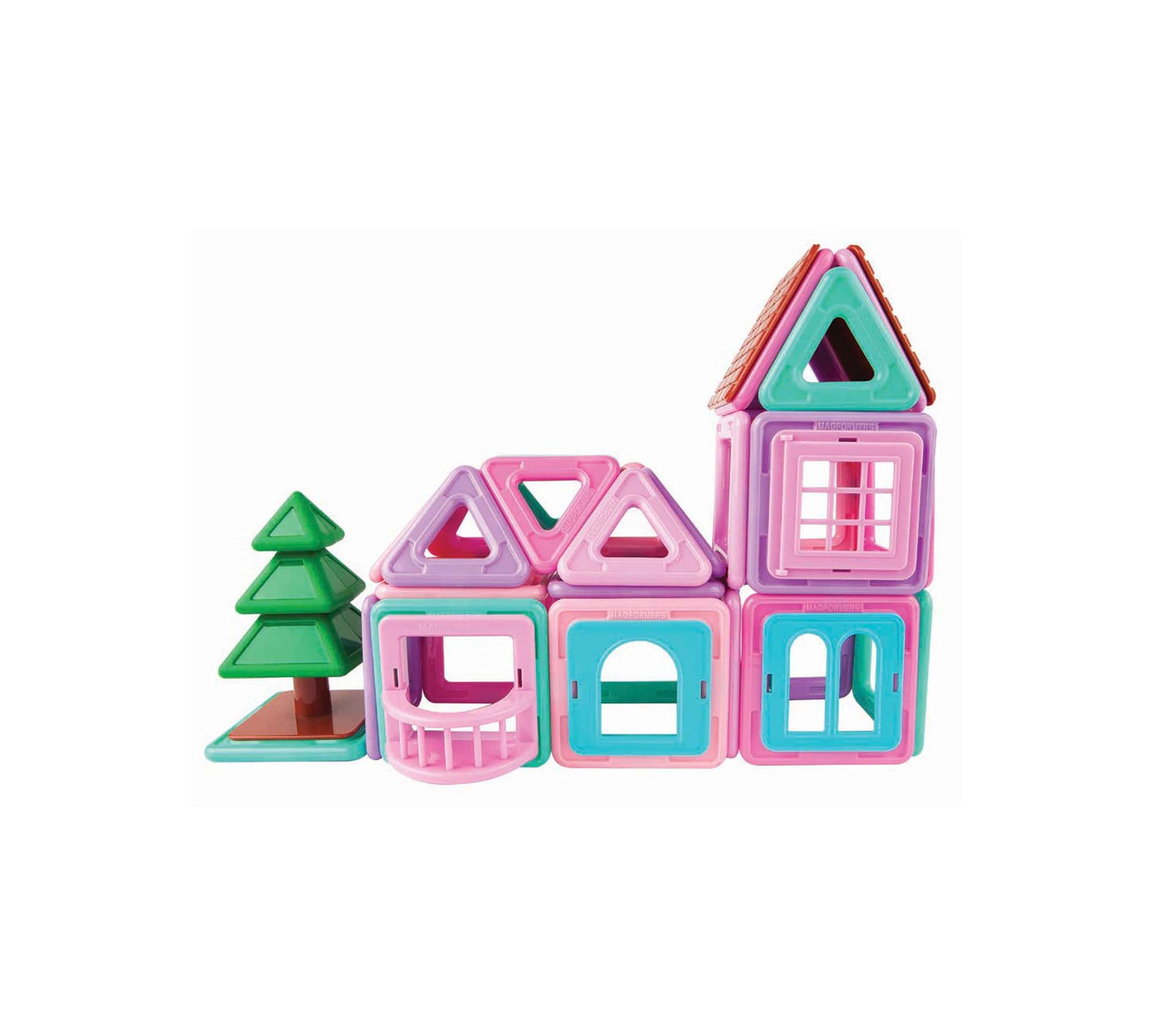Magformers Mini House 42 Piece Magnetic Construction Set