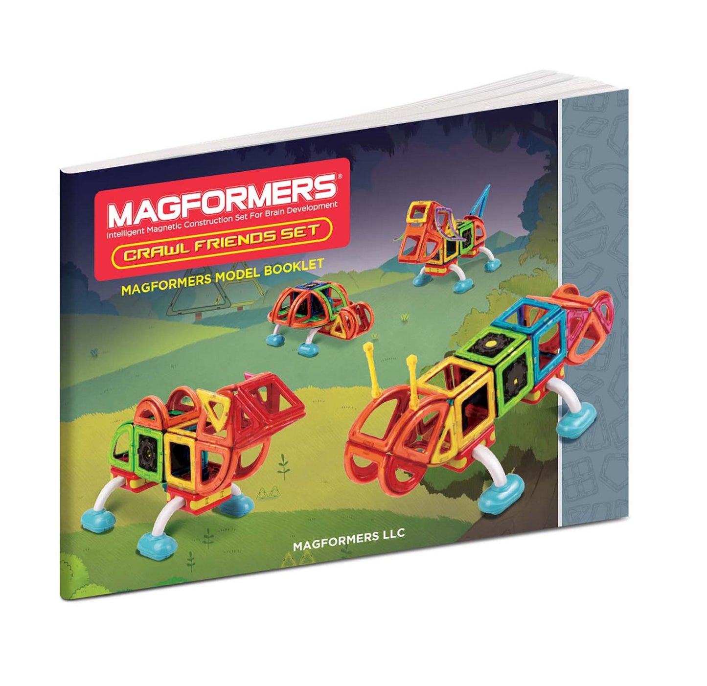 Magformers Crawl Friends 56 Piece Magnetic Construction Set