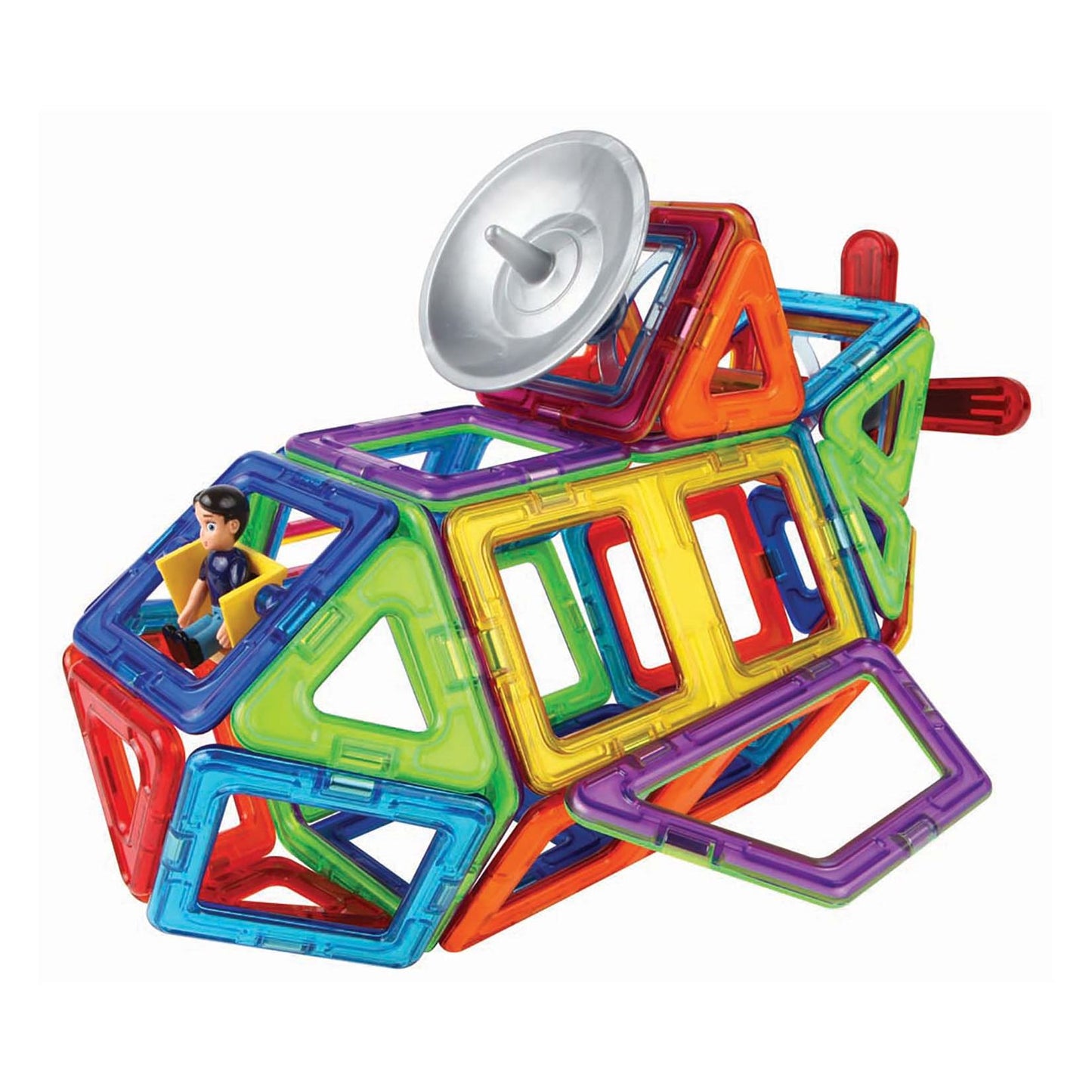 Magformers Mastermind 115 Piece Magnetic Construction Set
