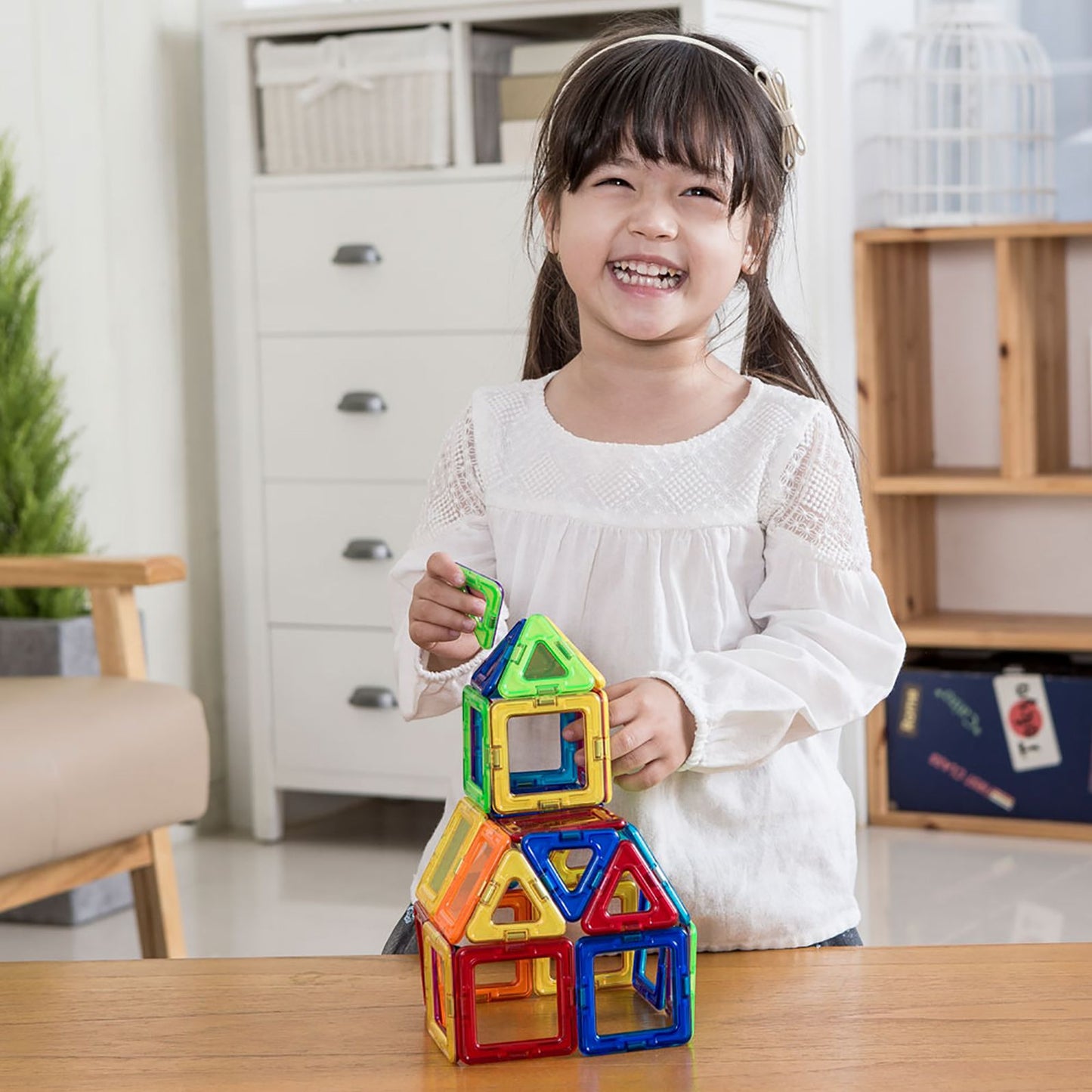 Magformers Window Plus 50 Piece Magnetic Construction Set