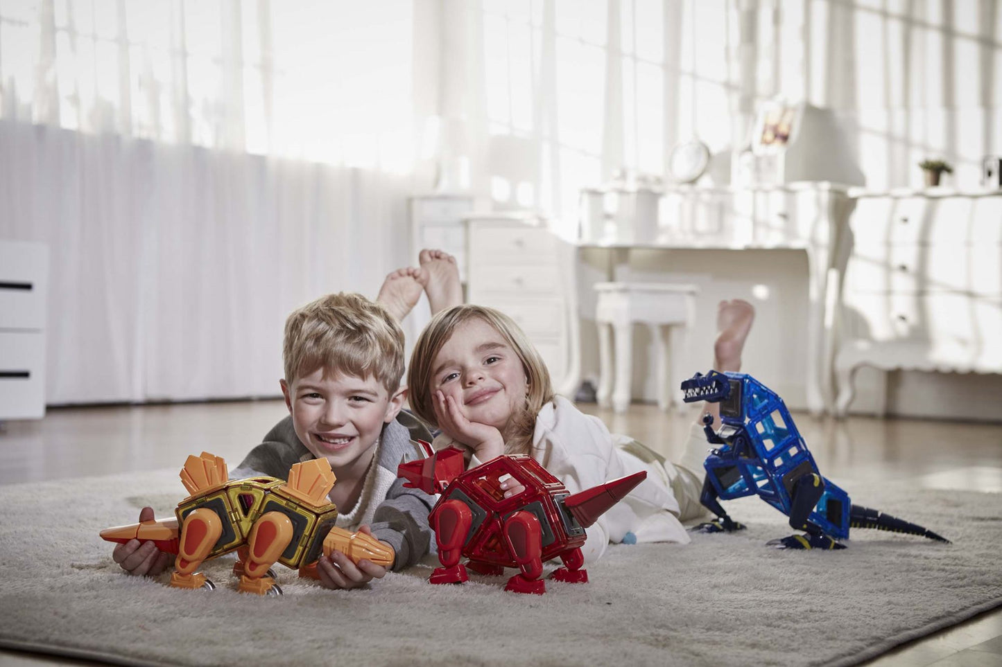 Magformers Dino Cera Set 18 Piece Magnetic Construction Set
