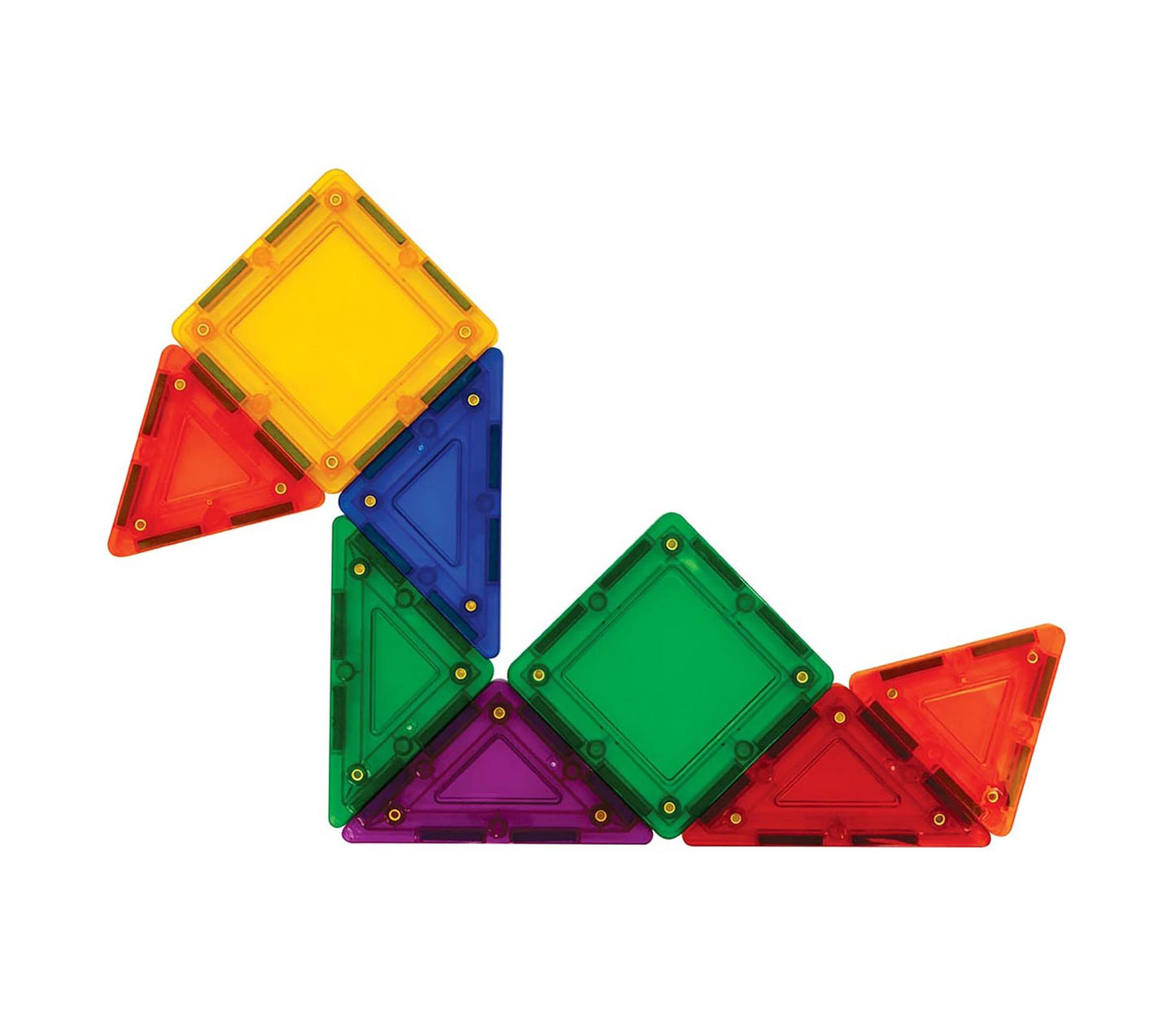 Magformers TILEBLOX Rainbow 42 Piece Magnetic Construction Set