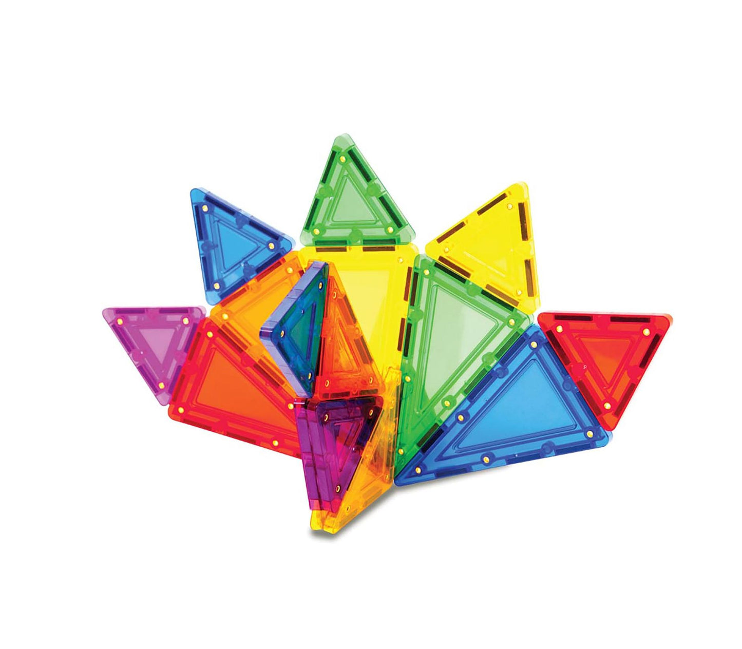 Magformers TILEBLOX Rainbow 60 Piece Magnetic Construction Set