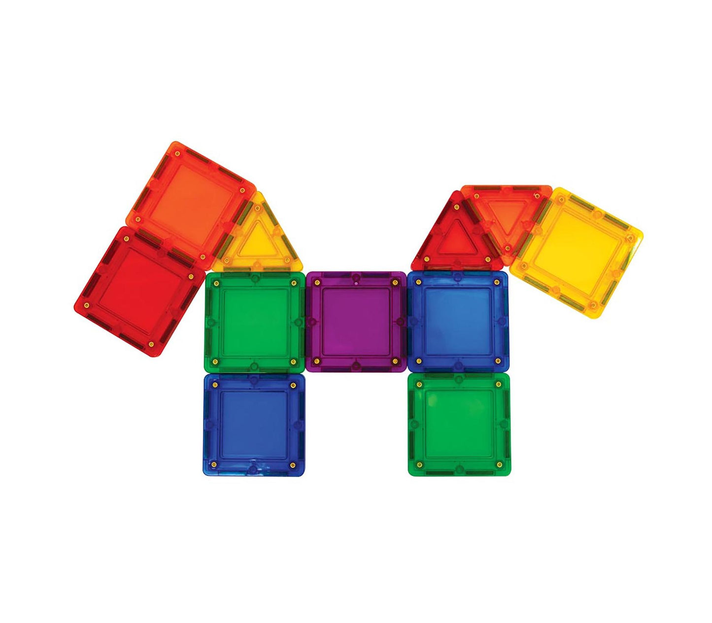 Magformers TILEBLOX Rainbow 104 Piece Magnetic Construction Set