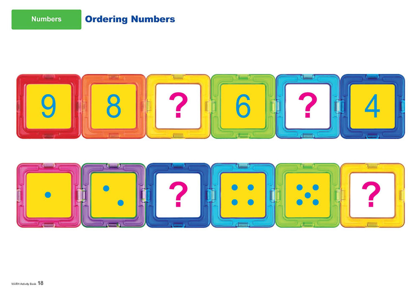 Magformers 63000 Geometric Math Activity Book