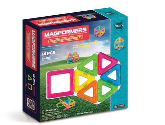 Magformers - 14 Piece Neon Set