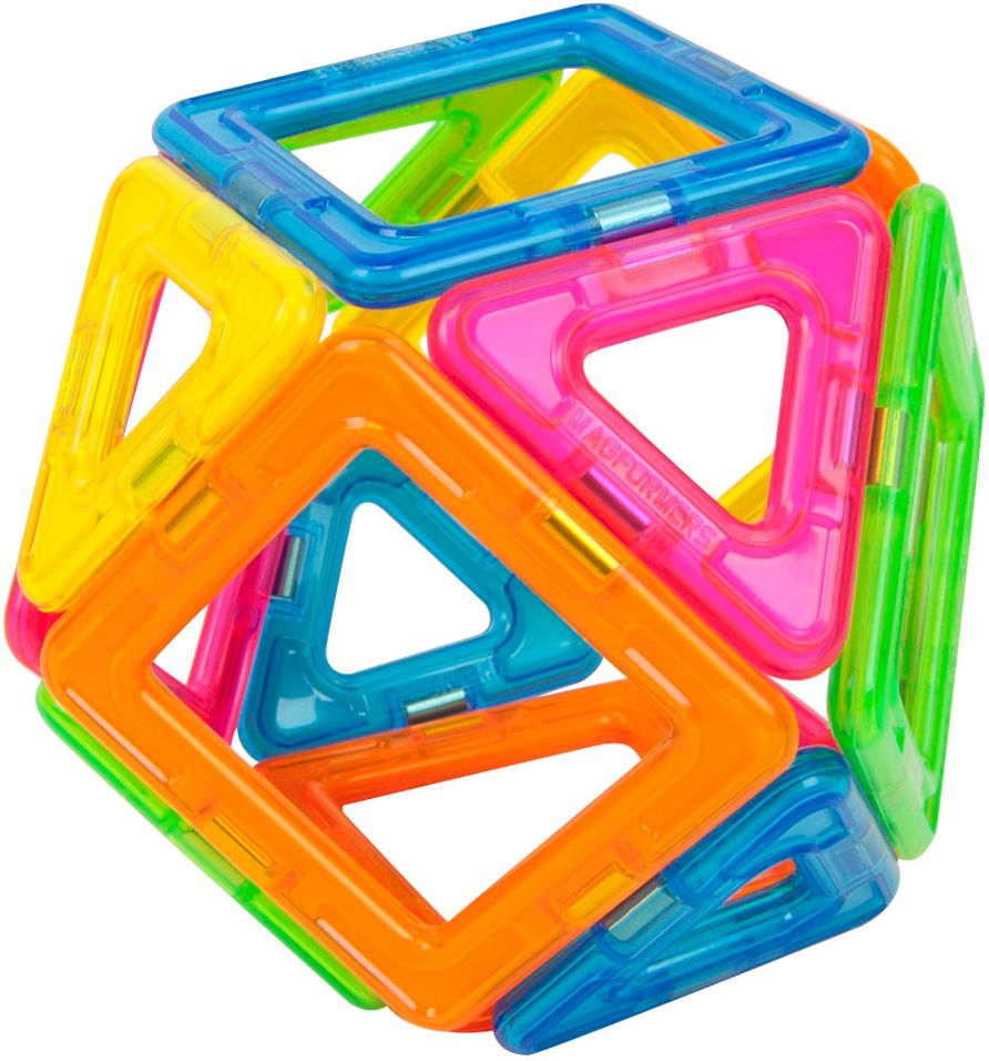 Magformers - 14 Piece Neon Set