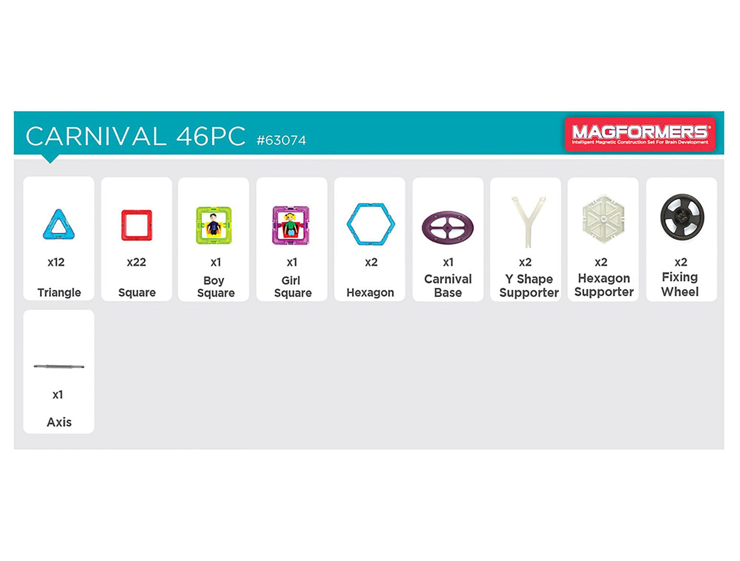 Carnival Set - 46 Piece Set