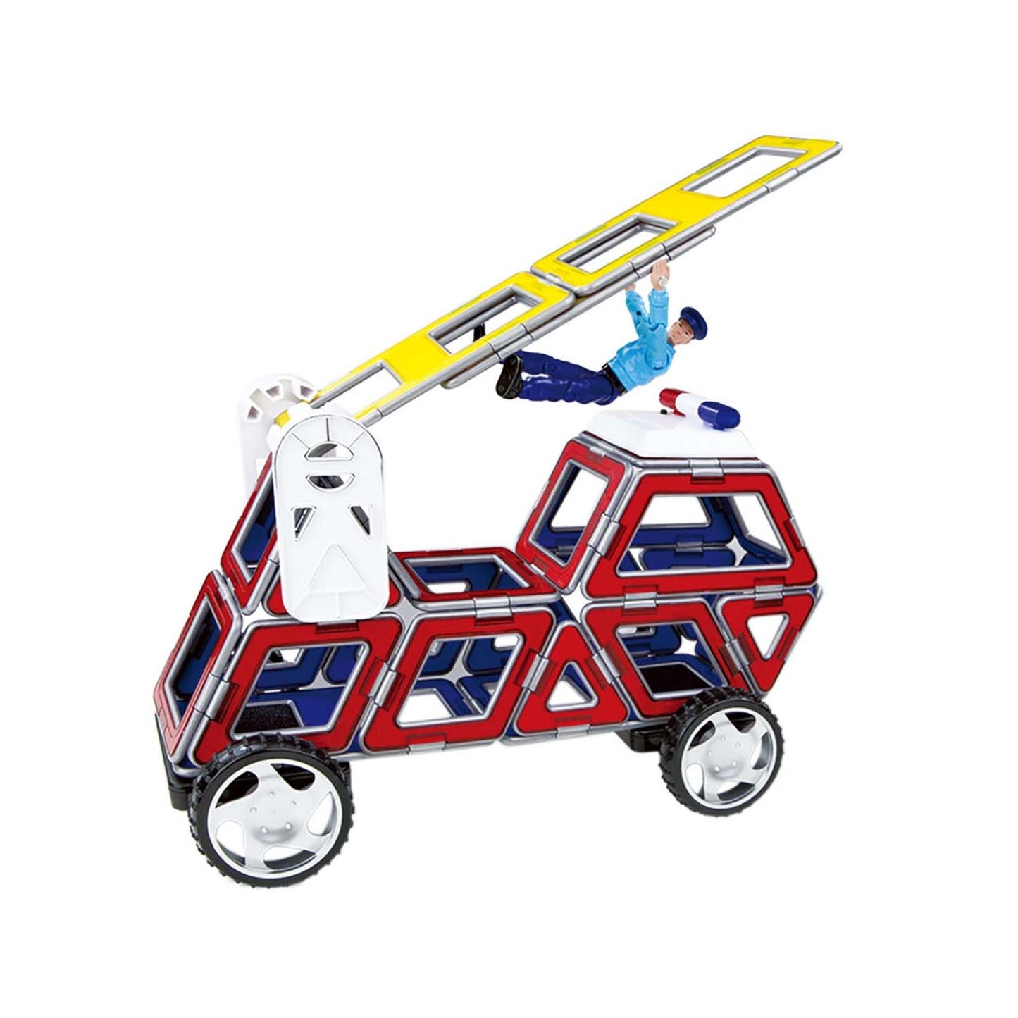 Magformers XL Cruisers Emergency 33 Piece Magnetic Construction Set