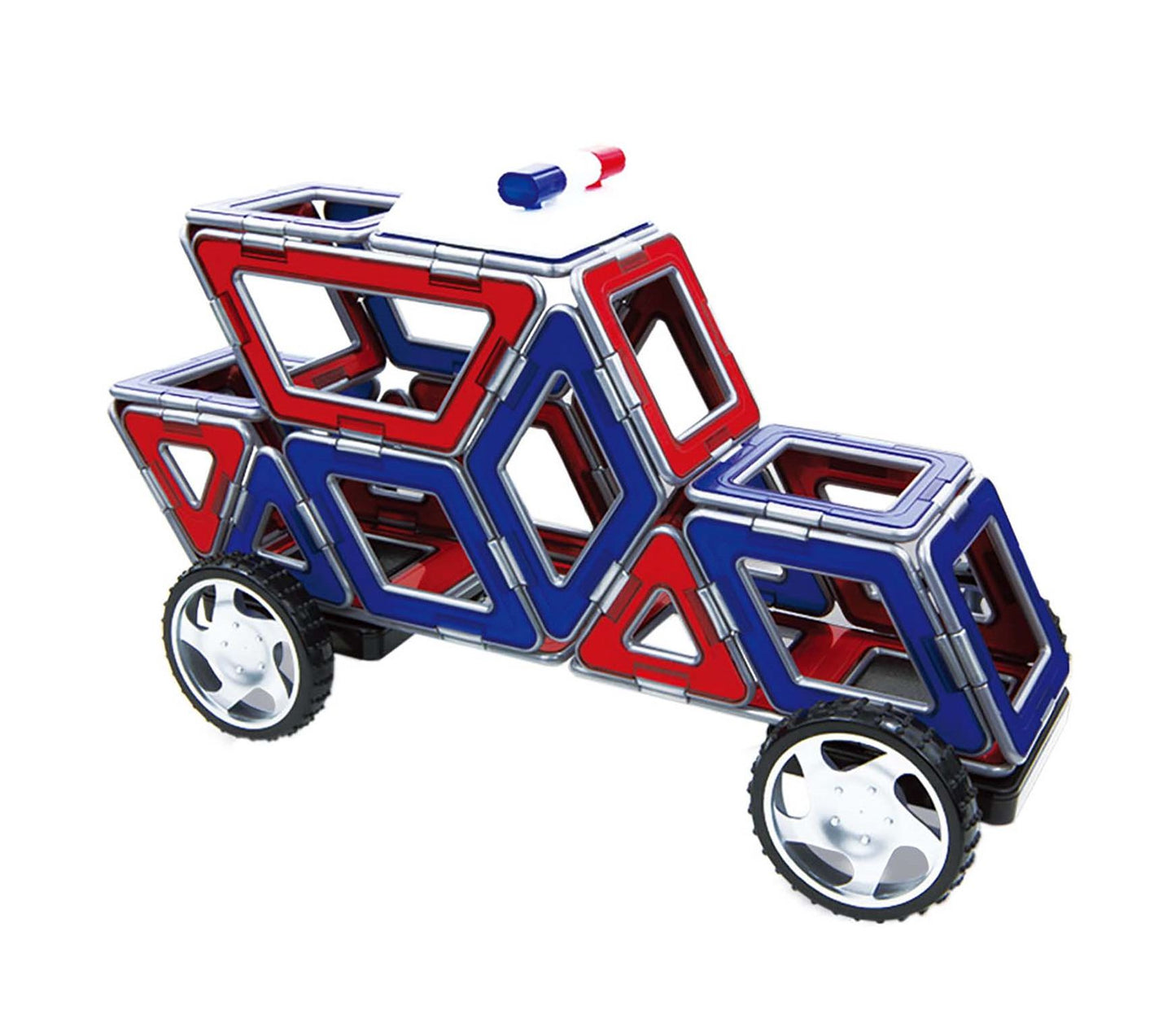 Magformers XL Cruisers Emergency 33 Piece Magnetic Construction Set