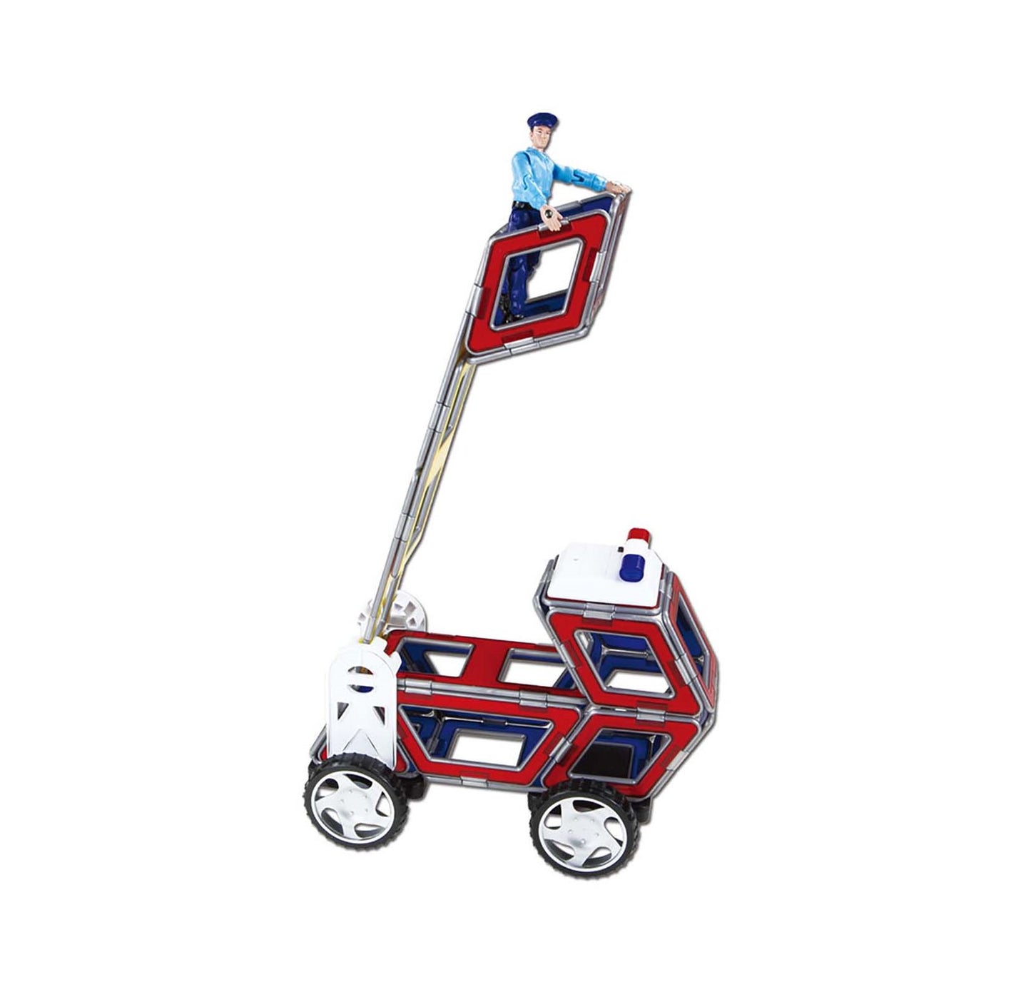 Magformers XL Cruisers Emergency 33 Piece Magnetic Construction Set