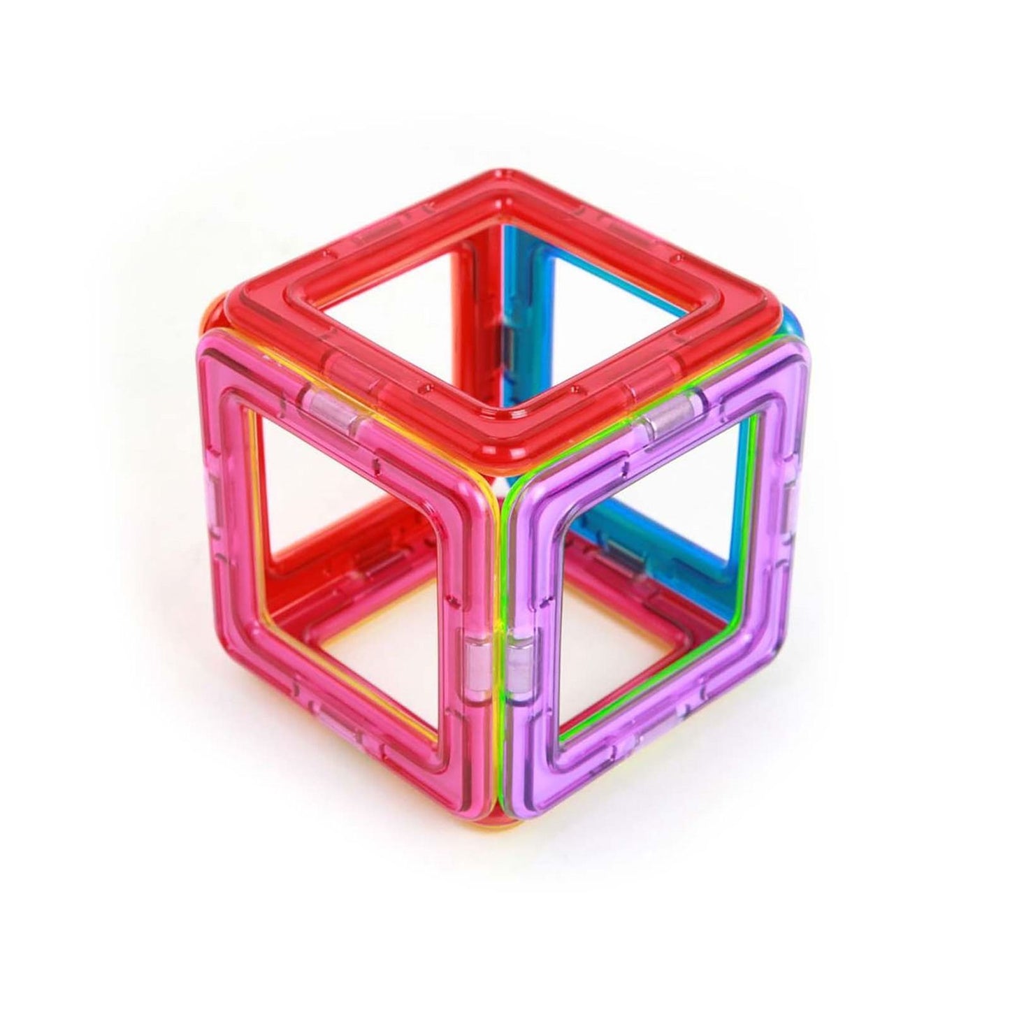 Magformers Squares 6 Piece Magnetic Construction Set