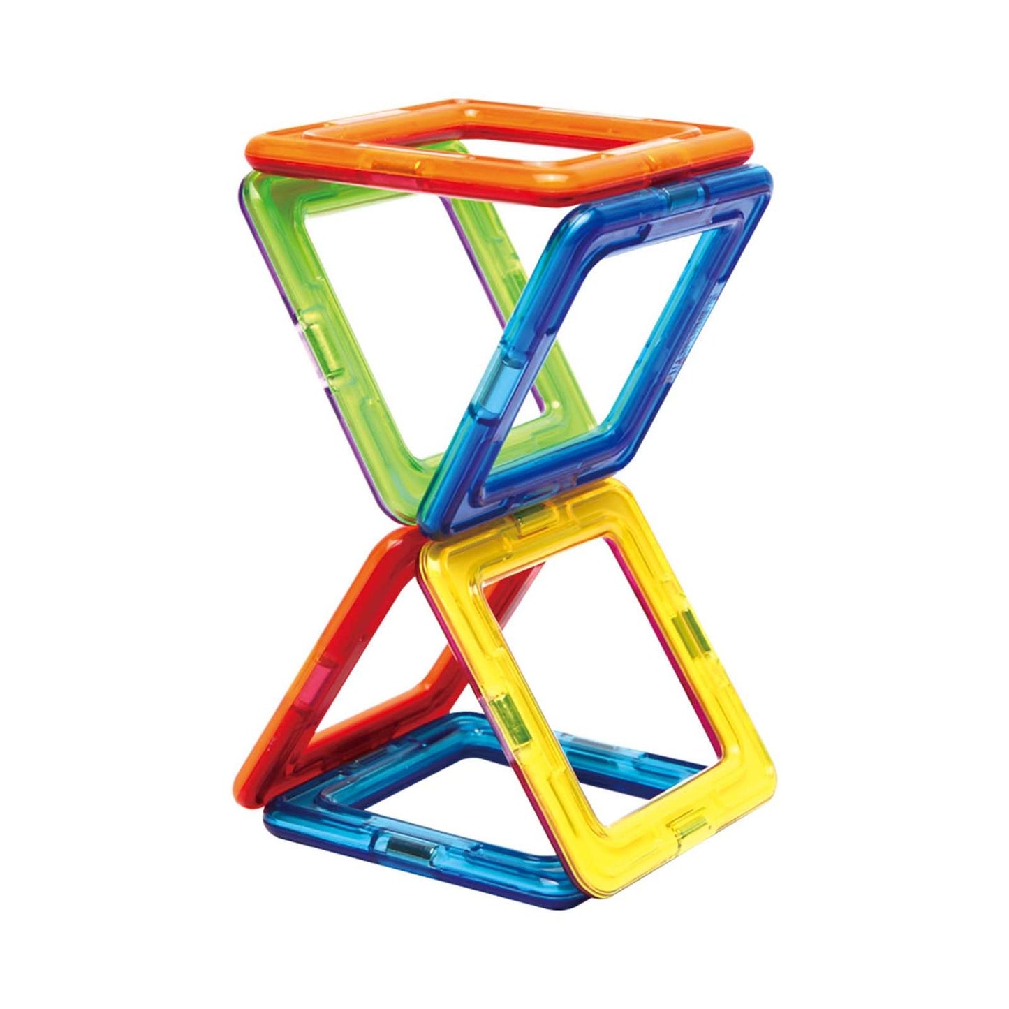 Magformers Squares 6 Piece Magnetic Construction Set