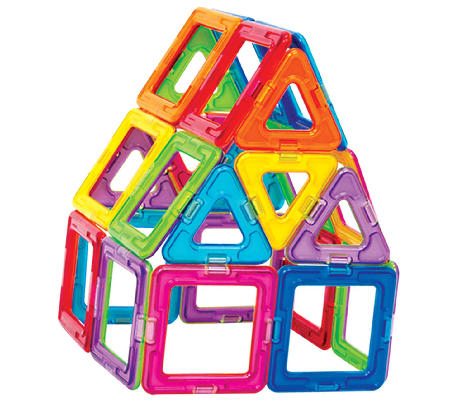Magformers 63087 Geometric Rainbow, 26 Piece Set