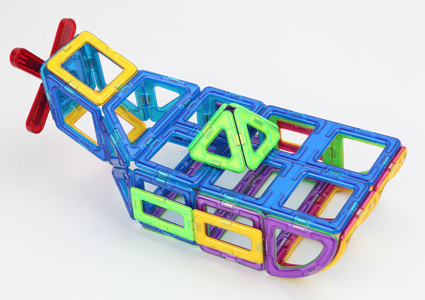 Magformers 63089 Geometric Transform, 54 Piece Set
