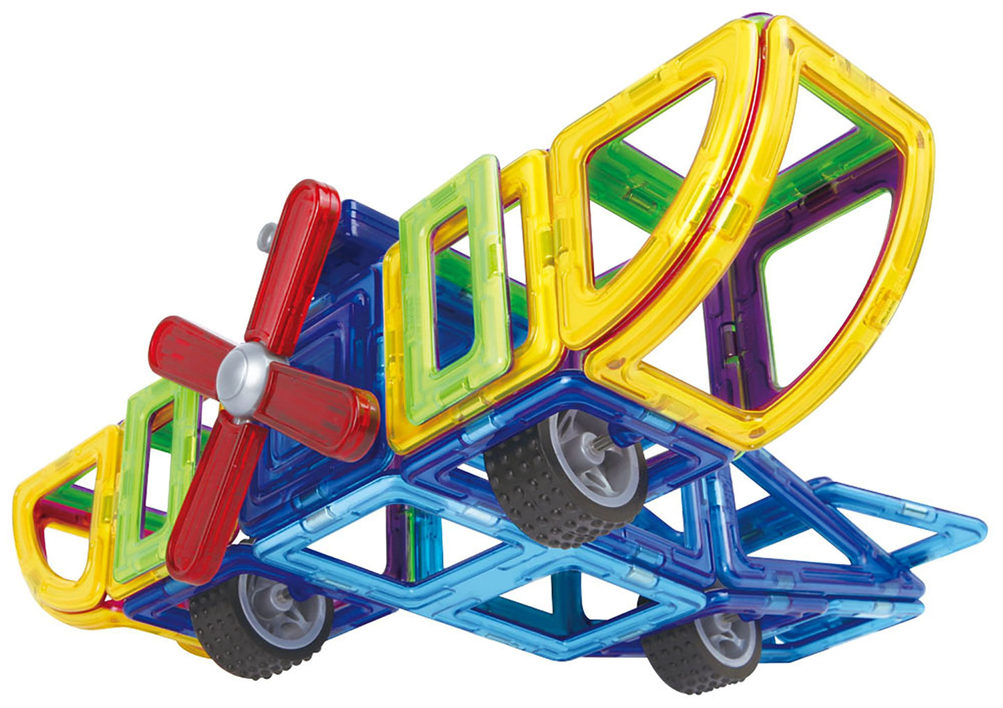 Magformers 63089 Geometric Transform, 54 Piece Set