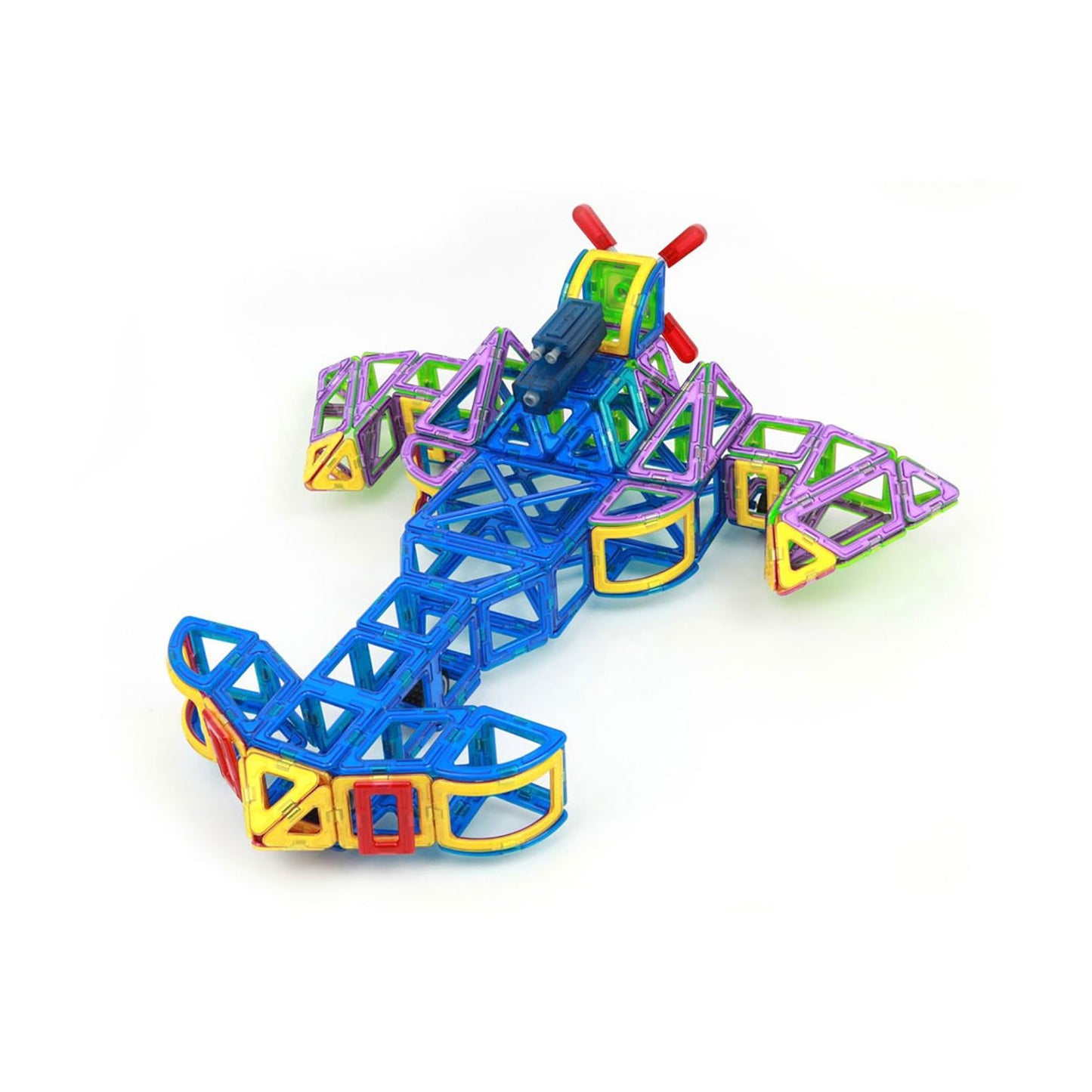 Magformers 63093 Geometric Miracle Brain, 258 Piece Set
