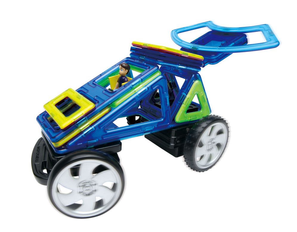 Magformers 63095 Geometric RC Custom, 52 Piece Set