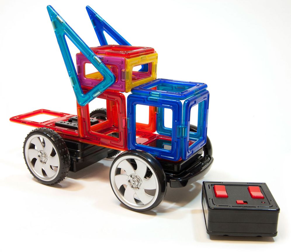 Magformers 63095 Geometric RC Custom, 52 Piece Set