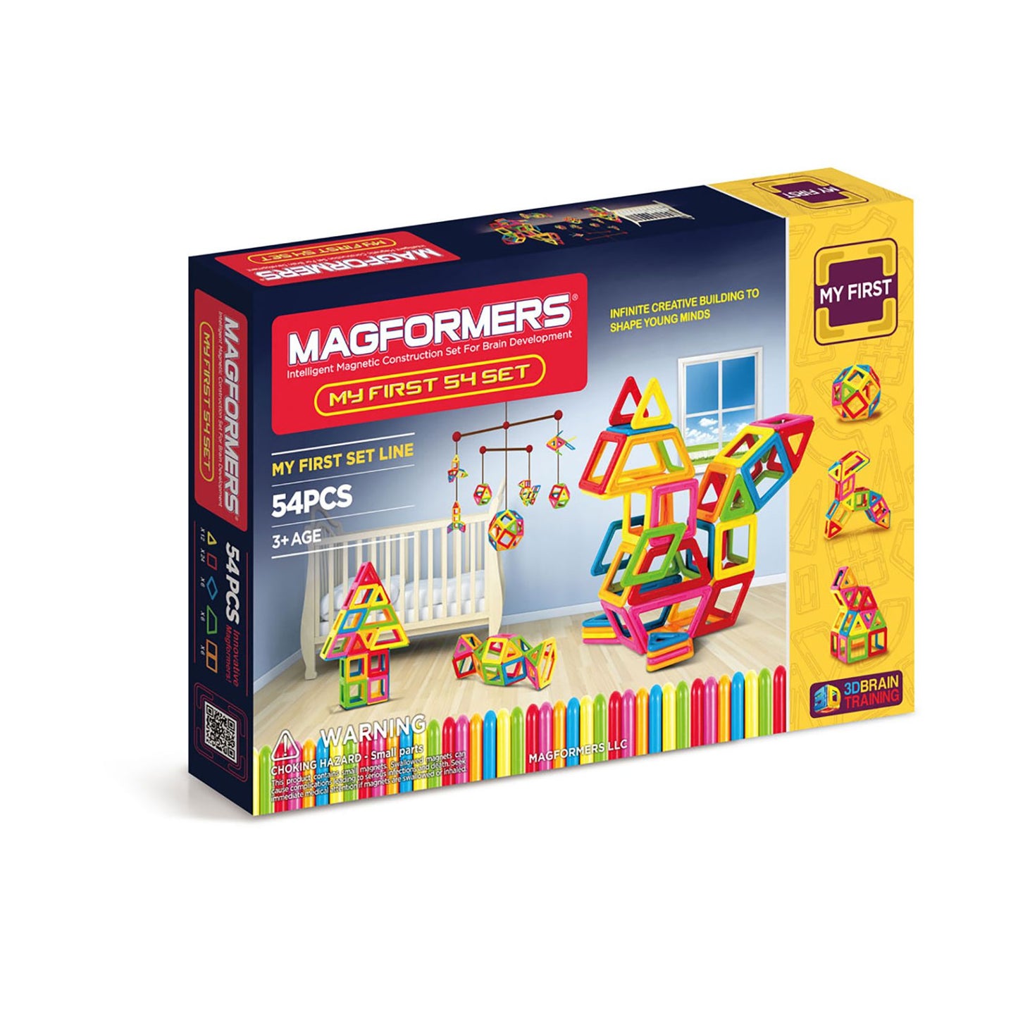 Magformers My First 54 Piece Magnetic Construction Set