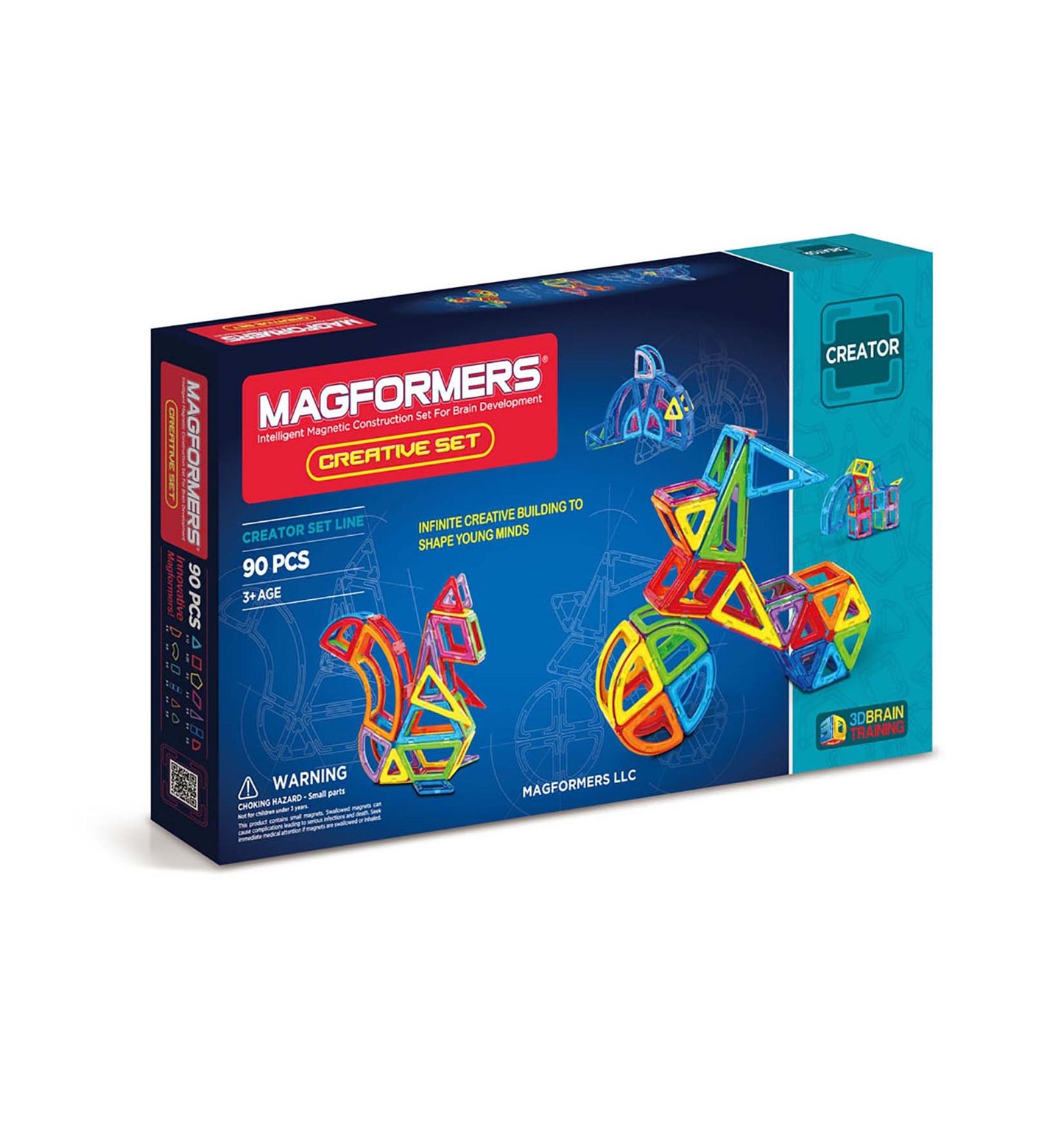 Magformers Creative Set 90 Piece Magnetic Construction Set