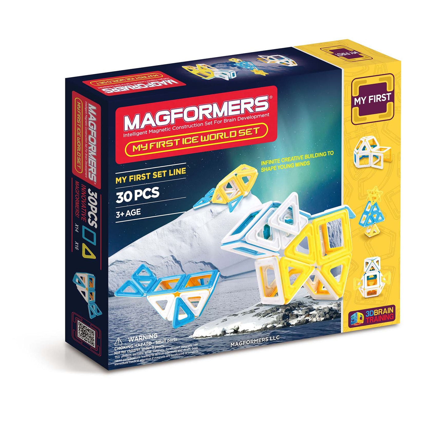 Magformers Ice World 30 Piece Magnetic Construction Set