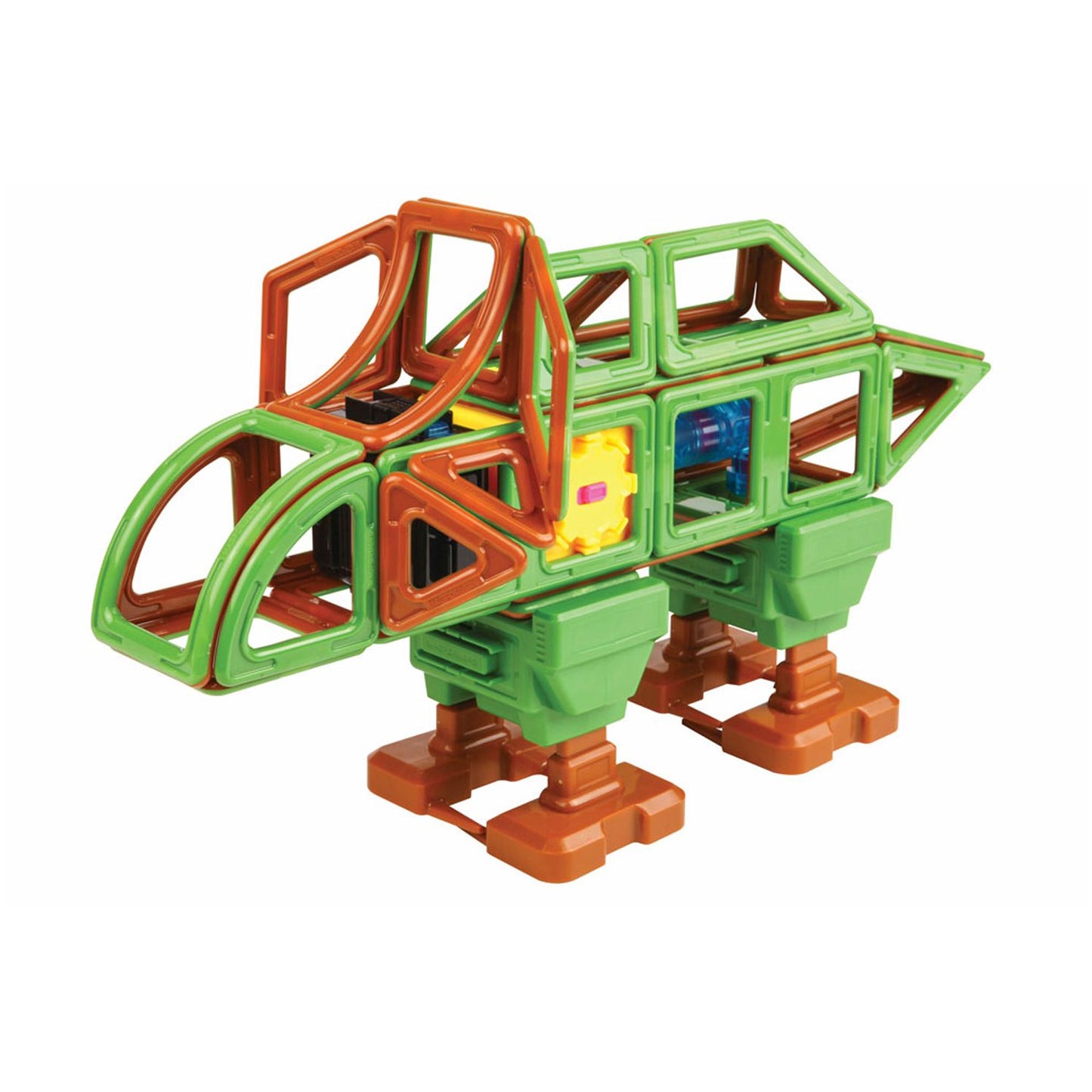 Magformers Walking Dinosaur 81 Piece Magnetic Construction Set