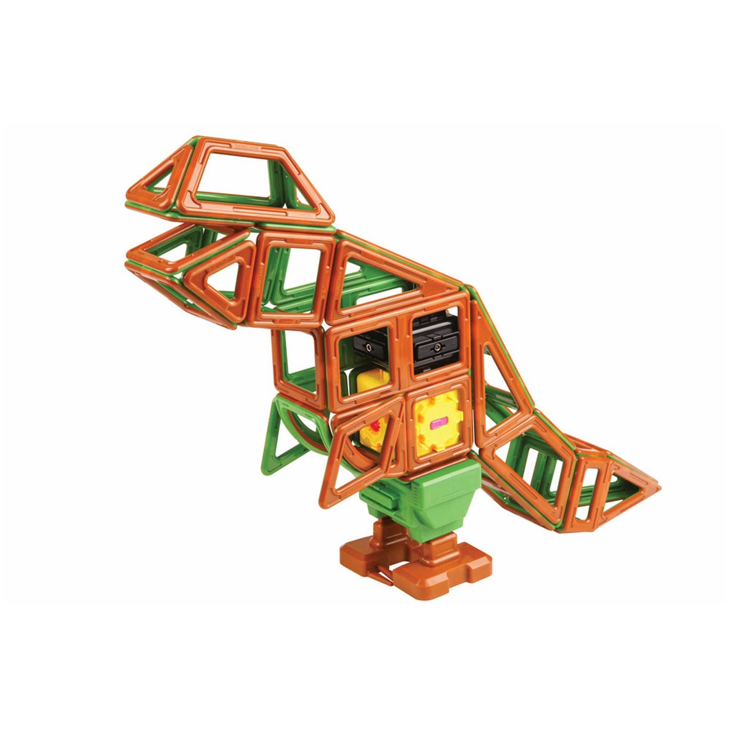 Magformers Walking Dinosaur 81 Piece Magnetic Construction Set