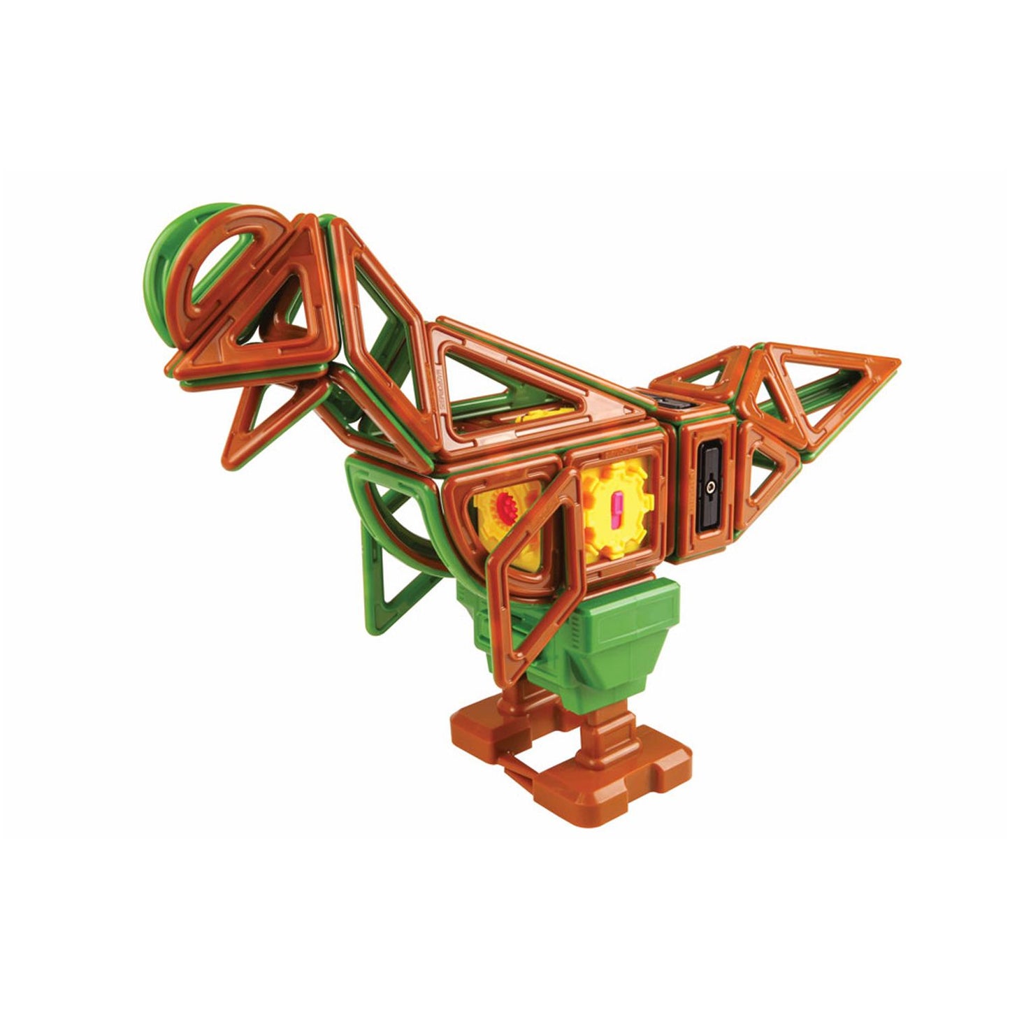 Magformers Walking Dinosaur 81 Piece Magnetic Construction Set