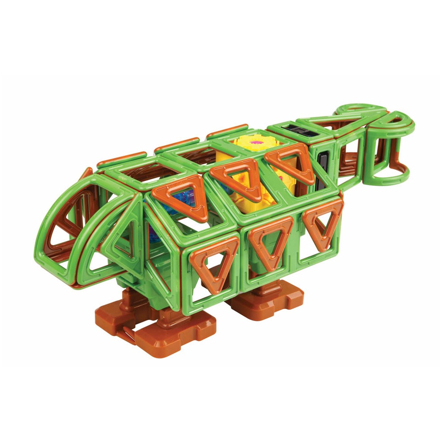 Magformers Walking Dinosaur 81 Piece Magnetic Construction Set