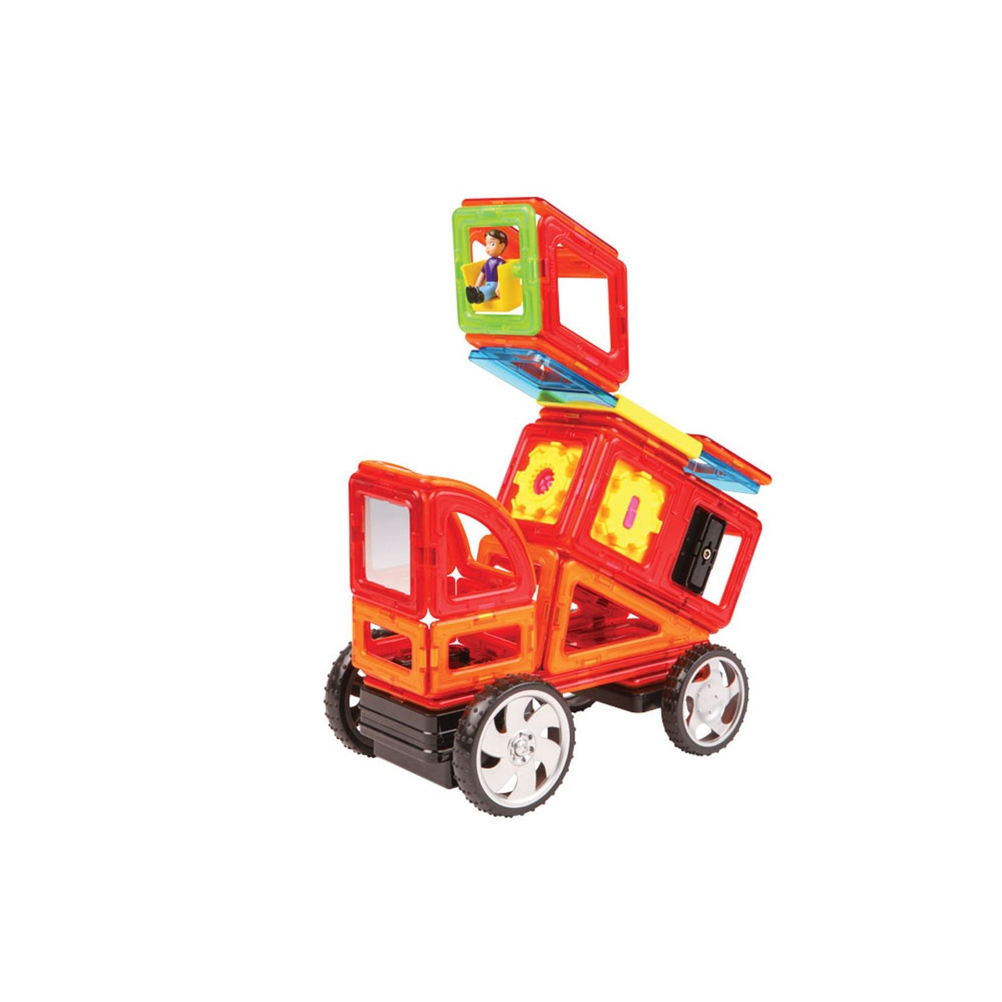 Magformers Heavy Duty 73 Piece Magnetic Construction Set