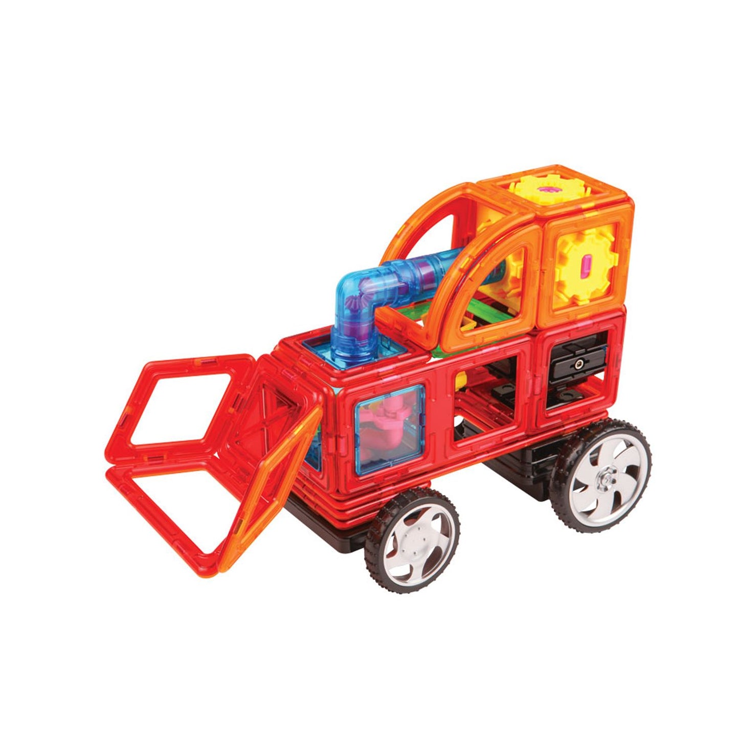 Magformers Heavy Duty 73 Piece Magnetic Construction Set
