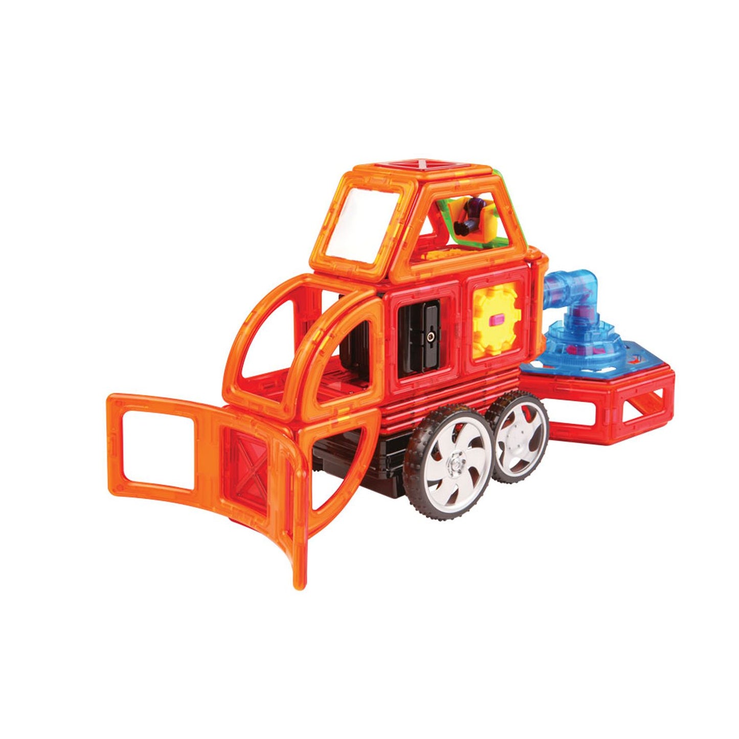 Magformers Heavy Duty 73 Piece Magnetic Construction Set