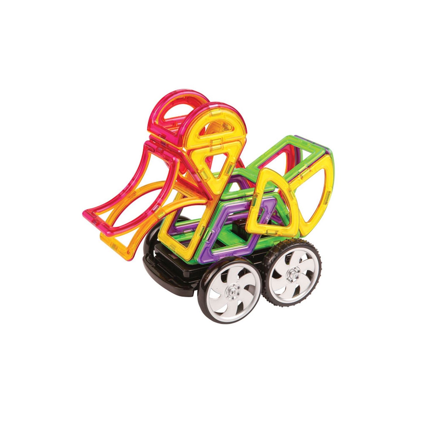 Magformers Zoo Racing Set 55 Piece Magnetic Construciton Set