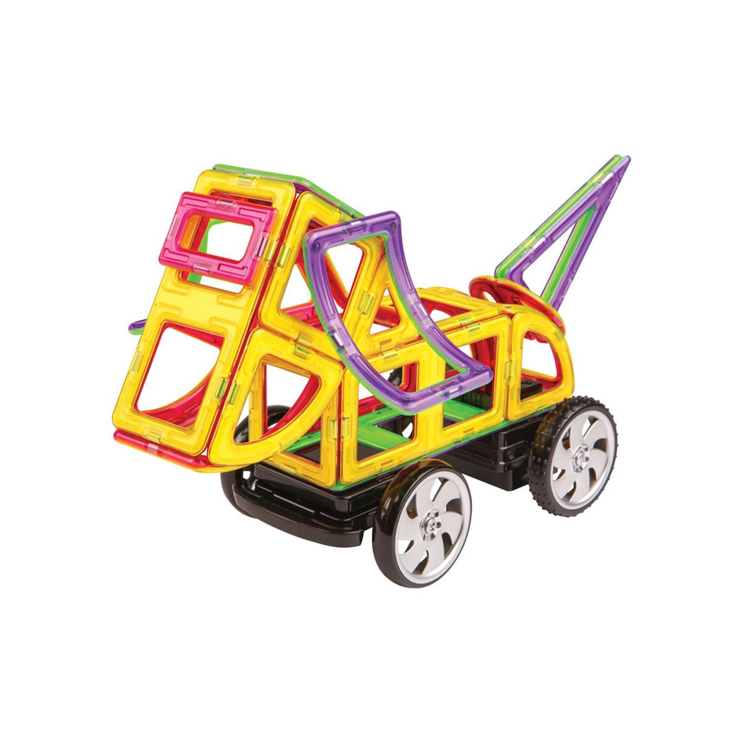 Magformers Zoo Racing Set 55 Piece Magnetic Construciton Set