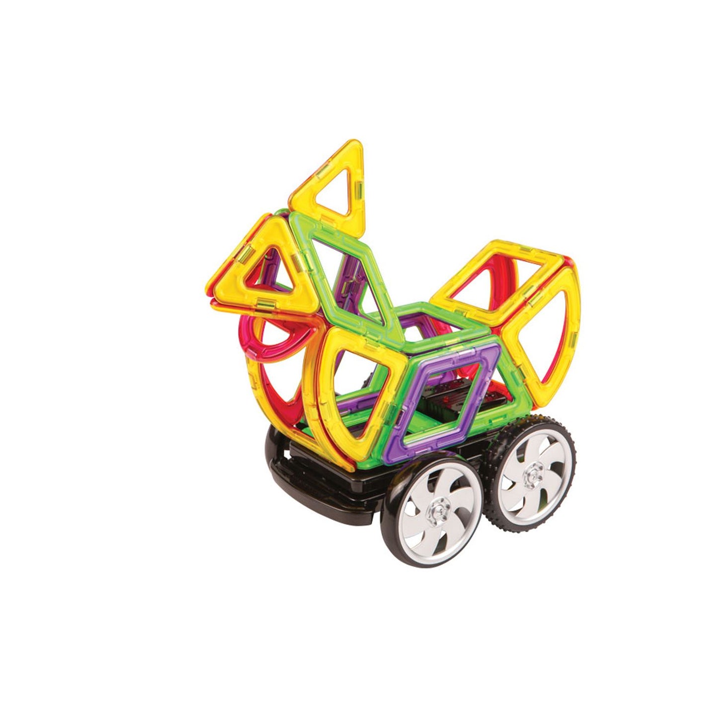 Magformers Zoo Racing Set 55 Piece Magnetic Construciton Set
