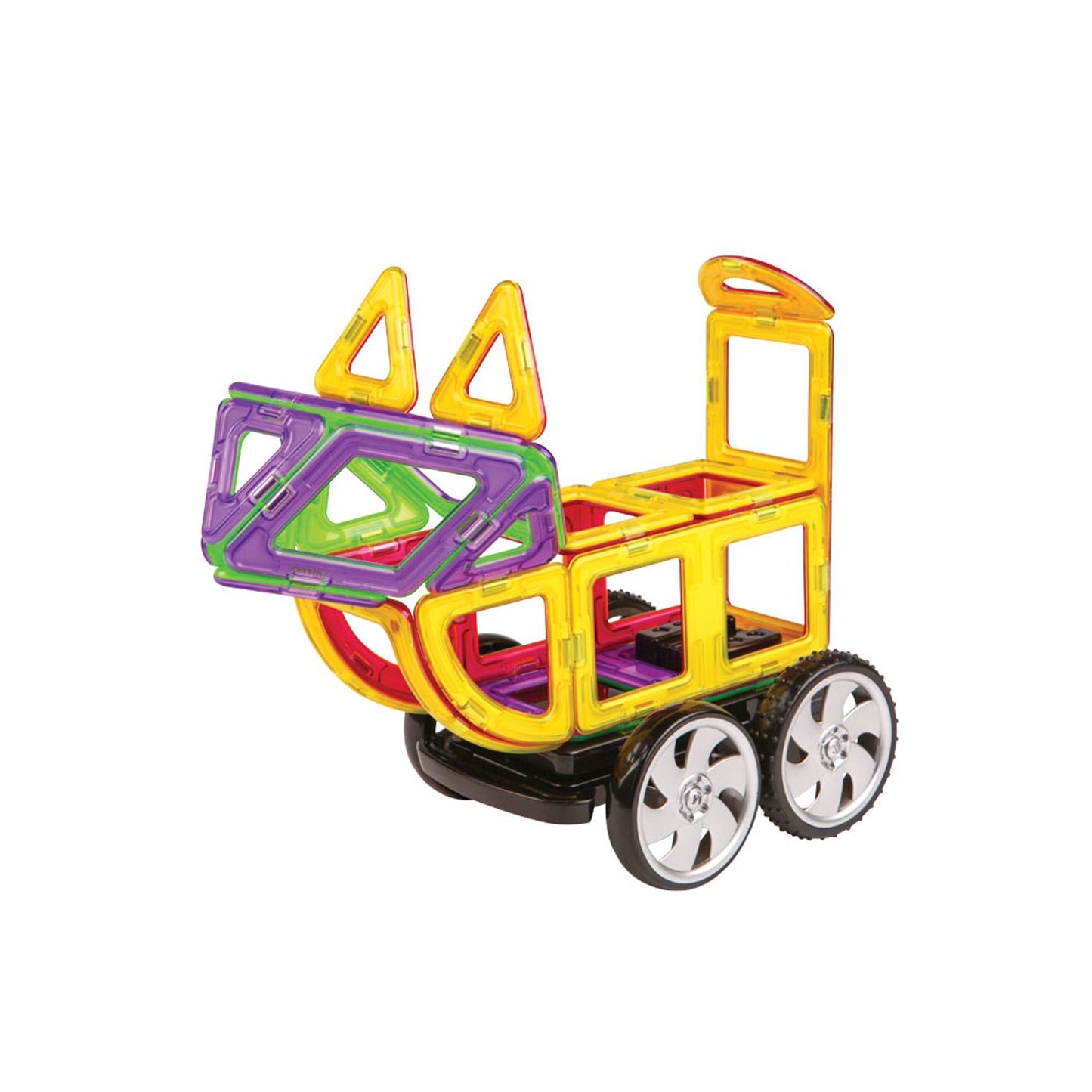 Magformers Zoo Racing Set 55 Piece Magnetic Construciton Set