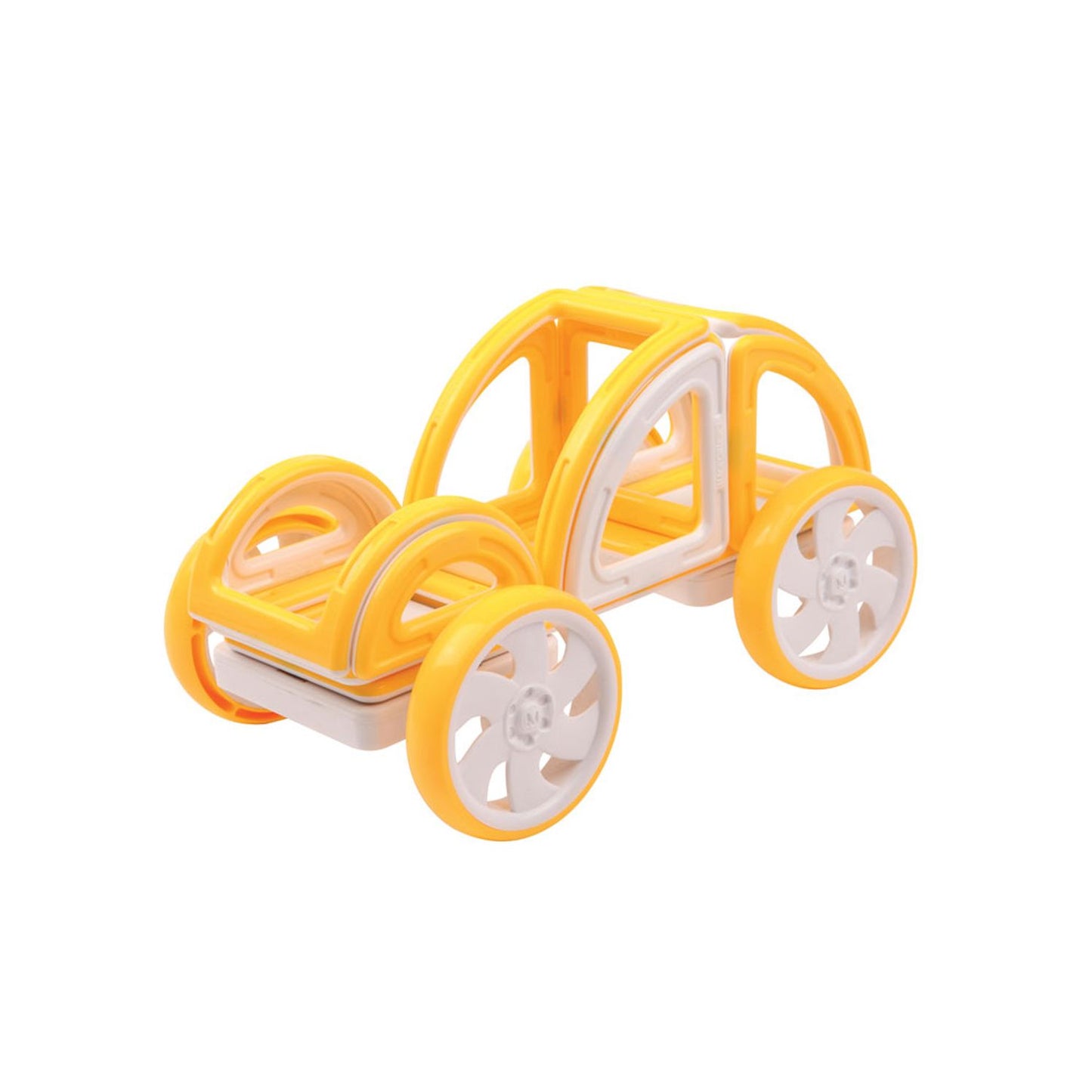 Magformers My First Buggy 14 Piece Magnetic Construction Set - Yellow
