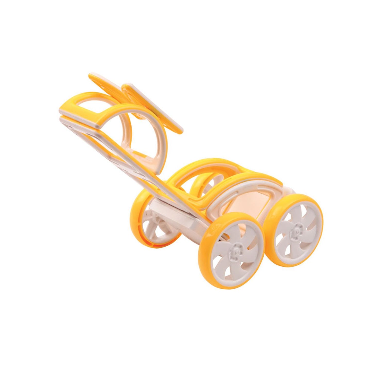 Magformers My First Buggy 14 Piece Magnetic Construction Set - Yellow