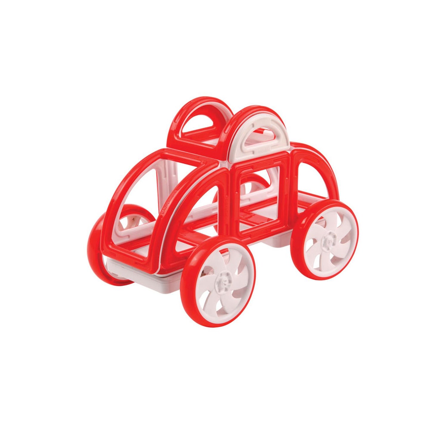 Magformers My First Buggy 14 Piece Magnetic Construction Set - Red