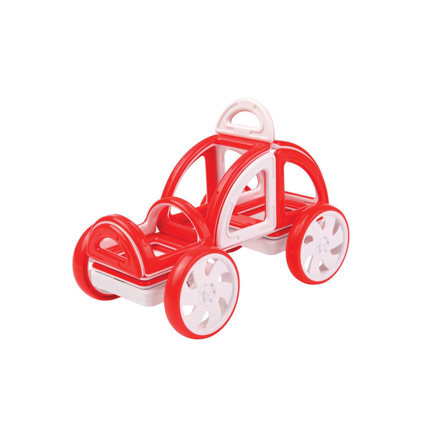 Magformers My First Buggy 14 Piece Magnetic Construction Set - Red