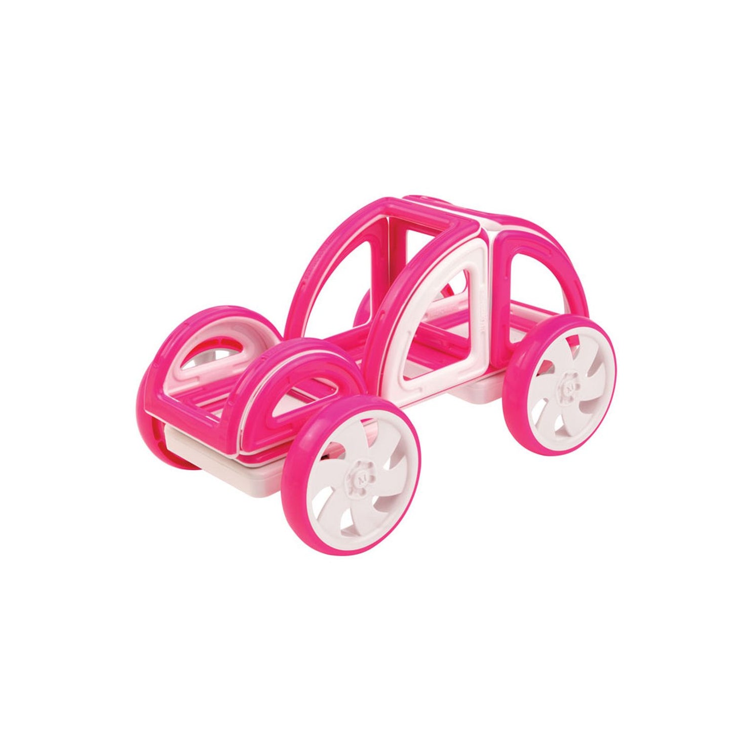 Magformers My First Buggy 14 Piece Magnetic Construction Set - Pink