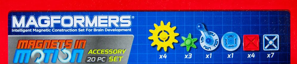 Magnets in Motion Gear Accessory 20pc Set