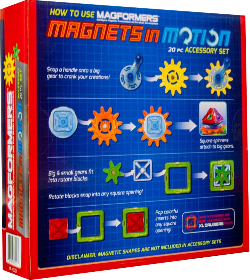 Magnets in Motion Gear Accessory 20pc Set