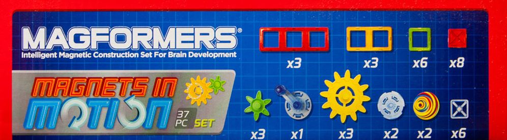 Magnets in Motion 37pc Gear Set
