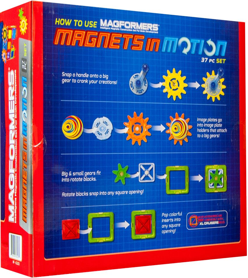 Magnets in Motion 37pc Gear Set